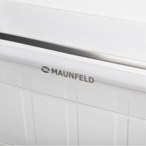 Двухкамерный холодильник Maunfeld MFF176SFW - фото 9