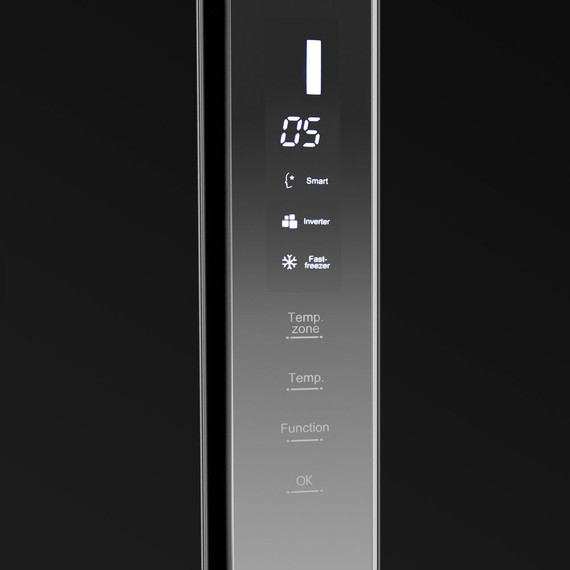 Холодильник Side by Side Maunfeld MFF177NFB - фото 11