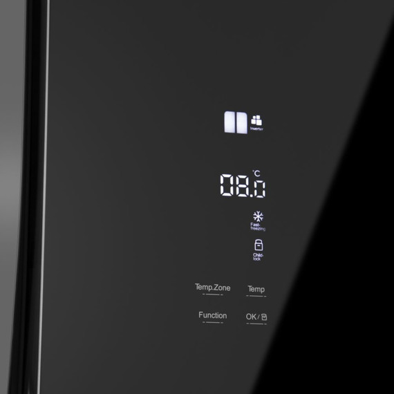 Холодильник Side by Side Maunfeld MFF181NFB - фото 13