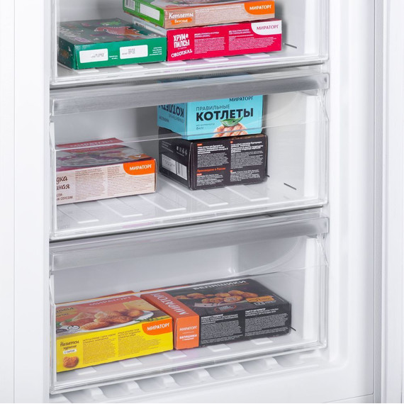 Двухкамерный холодильник Maunfeld MFF185SFW - фото 18