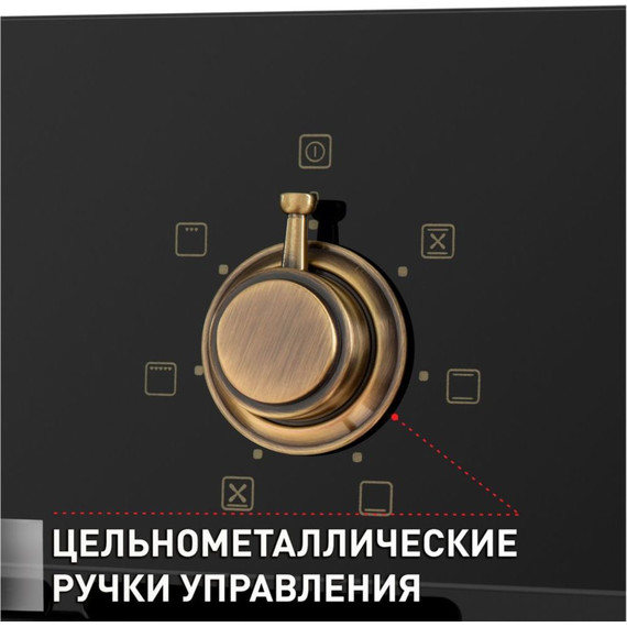 Электрический духовой шкаф Maunfeld EOEFG.566RBG.MT - фото 18