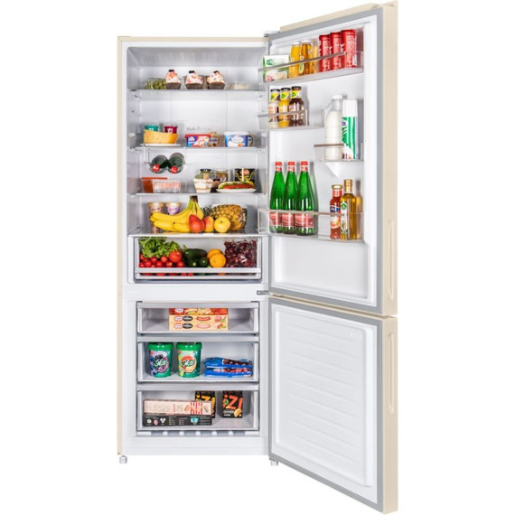 Двухкамерный холодильник Maunfeld MFF1857NFBG - фото 2