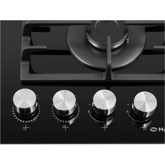 Комбинированная варочная панель Maunfeld EEHG.642VC.3CB/KG (чёрное стекло) - фото 5