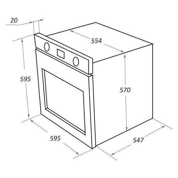 Электрический духовой шкаф Maunfeld EOEM.769SCS2B - фото 16