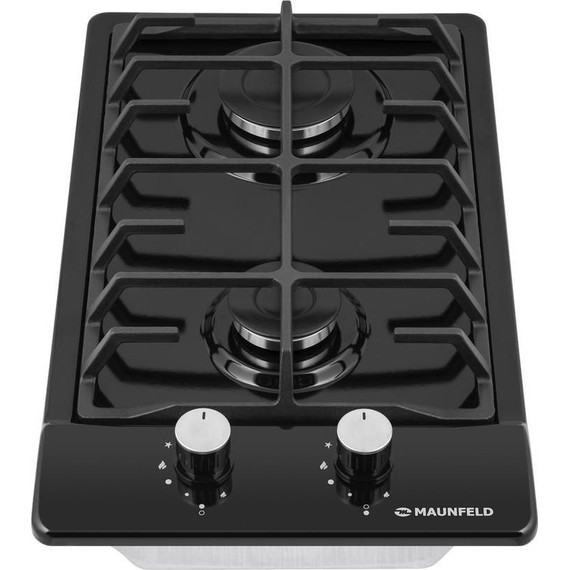 Газовая варочная поверхность Maunfeld EGHE.32.6CB/G Domino - фото 3