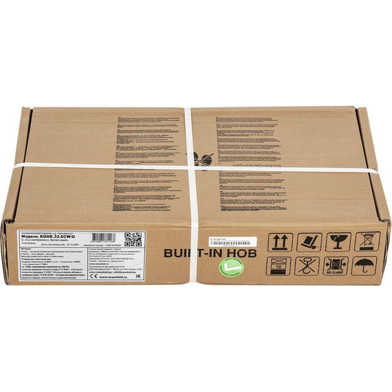 Газовая варочная поверхность Maunfeld EGHE.32.6CW/G Domino - фото 19