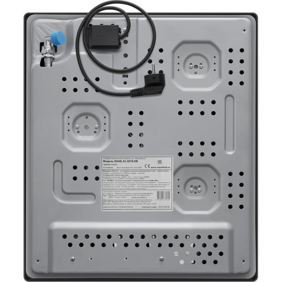 Газовая варочная поверхность Maunfeld EGHE.43.3STS-EB - фото 17