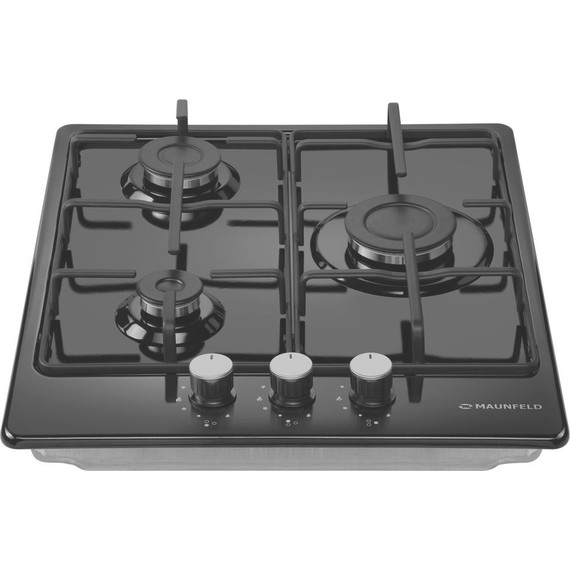 Газовая варочная поверхность Maunfeld EGHE.43.3STS-EB - фото 3