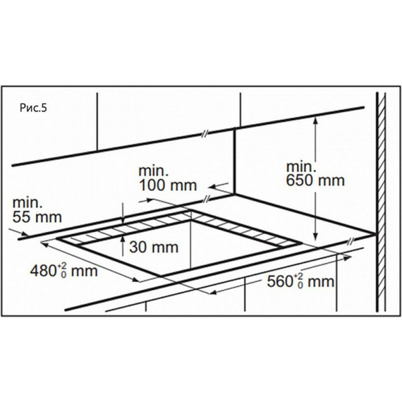 Газовая варочная поверхность Maunfeld EGHE.64.6CW/G - фото 20