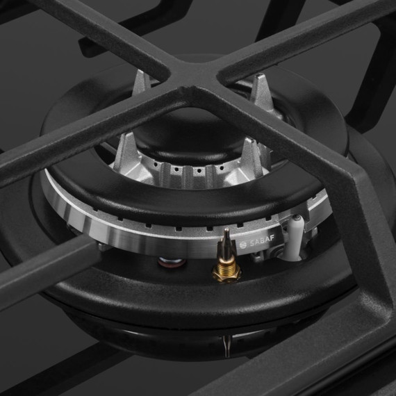 Газовая варочная поверхность Maunfeld EGHG.32.63CB/G Domino (чёрное стекло) - фото 11