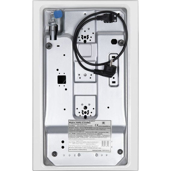 Газовая варочная поверхность Maunfeld EGHG.32.63CW/G Domino (белое стекло) - фото 14