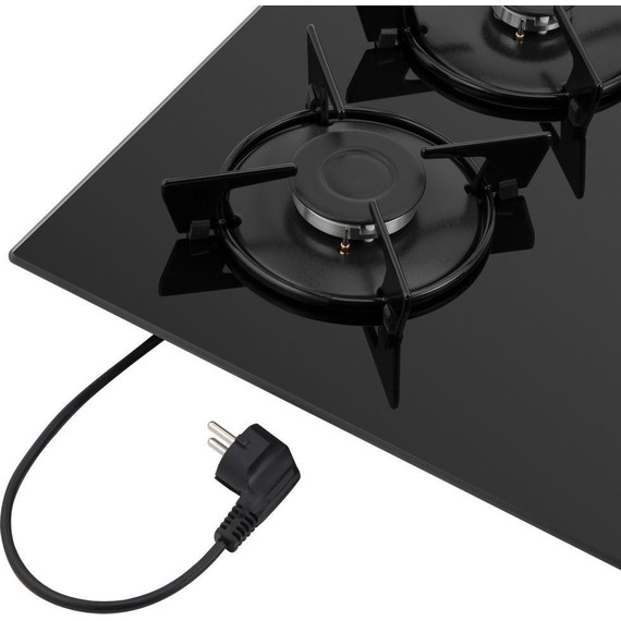 Газовая варочная поверхность Maunfeld EGHG.64.13STS-EB (чёрное стекло) - фото 12