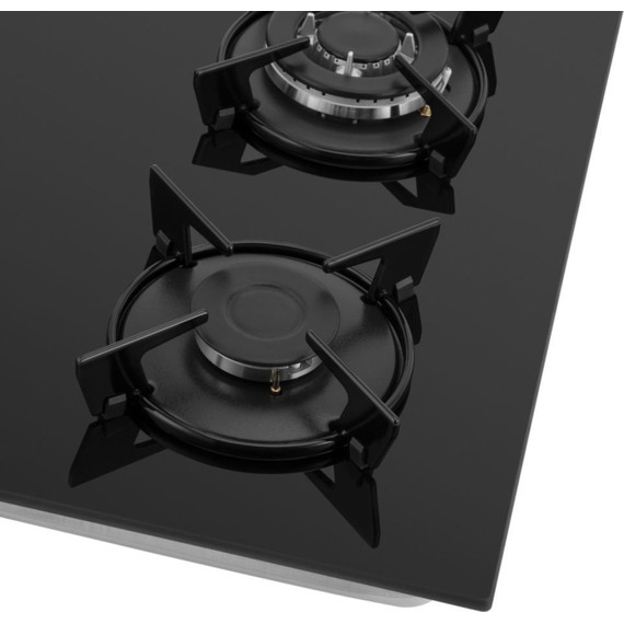 Газовая варочная поверхность Maunfeld EGHG.64.13STS-EB (чёрное стекло) - фото 7