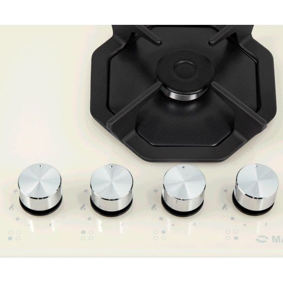 Газовая варочная поверхность Maunfeld EGHG.64.23CBG/G (бежевое стекло) - фото 6