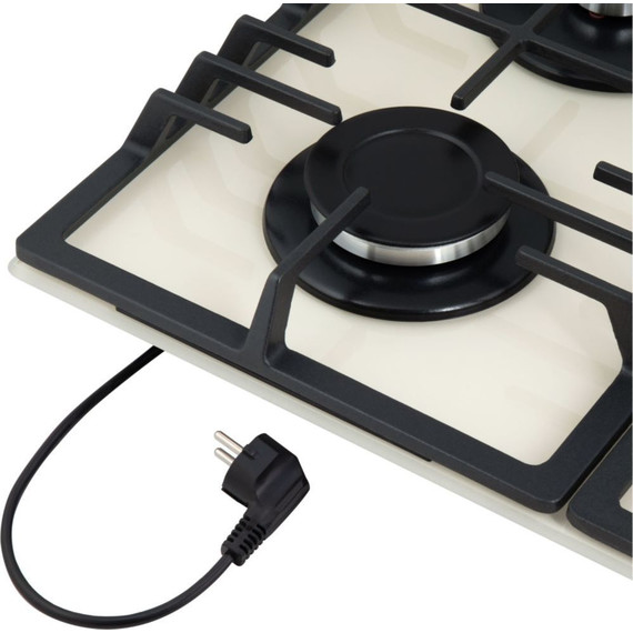 Газовая варочная поверхность Maunfeld EGHG.64.43CBG/G (бежевое стекло) - фото 11