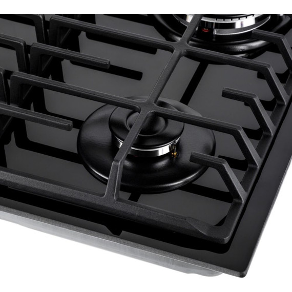 Газовая варочная поверхность Maunfeld EGHG.64.63CB/G (чёрное стекло) - фото 10