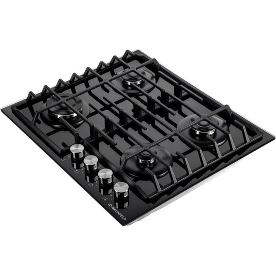 Газовая варочная поверхность Maunfeld EGHG.64.6CB/G (чёрное стекло) - фото 5
