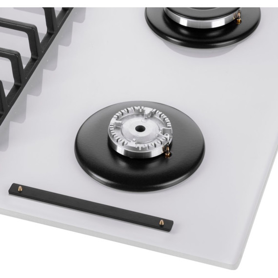 Газовая варочная поверхность Maunfeld EGHG.64.6CW/G (белое стекло) - фото 12