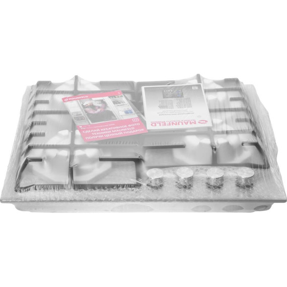 Газовая варочная поверхность Maunfeld EGHG.64.6CW/G (белое стекло) - фото 16