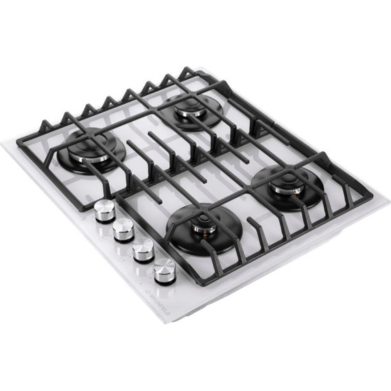 Газовая варочная поверхность Maunfeld EGHG.64.6CW/G (белое стекло) - фото 6