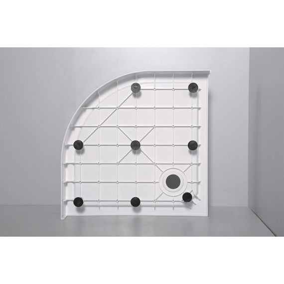 Поддон SMC Cezares TRAY-SMC-R-90-550-150-W 90x90 см - фото 3