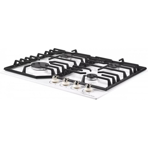 Газовая варочная поверхность Kuppersberg FS 601 W Silver - фото 2