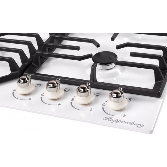 Газовая варочная поверхность Kuppersberg FS 601 W Silver - фото 3