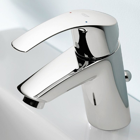 Набор смесителей 3 в 1 для ванны с коротким изливом Grohe Eurosmart 124446 - фото 8