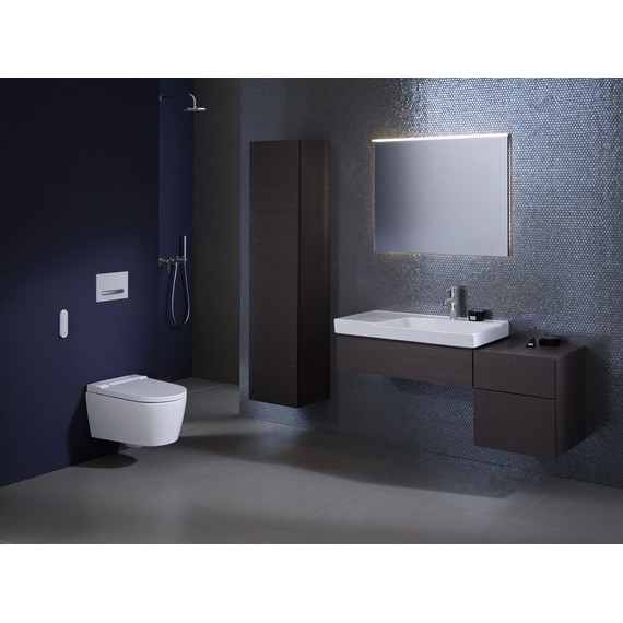 Унитаз-биде подвесной безободковый Geberit AquaClean Sela 146.224.11.1 с крышкой микролифт (панель - белая) - фото, картинка 6 Унитаз-биде подвесной безободковый Geberit AquaClean Sela 146.224.11.1 с крышкой микролифт (панель - белая) - фото 6