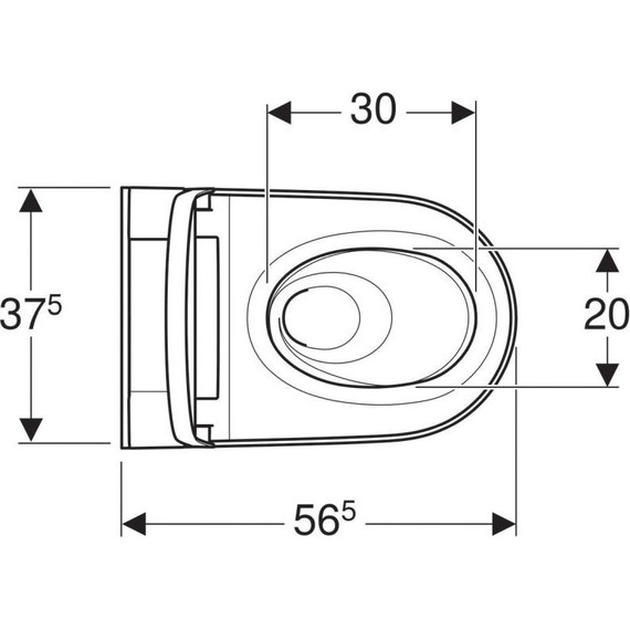Унитаз-биде подвесной безободковый Geberit AquaClean Sela 146.224.21.1 с крышкой микролифт (панель - хром) - фото 16