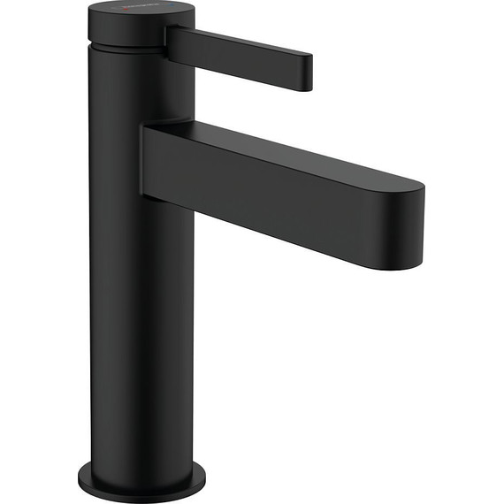 Смеситель для раковины Hansgrohe Finoris 76023670, черный матовый - фото 