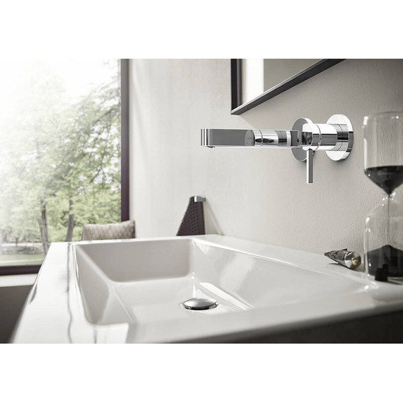 Смеситель для раковины настенный Hansgrohe Finoris 76051000 - фото 2