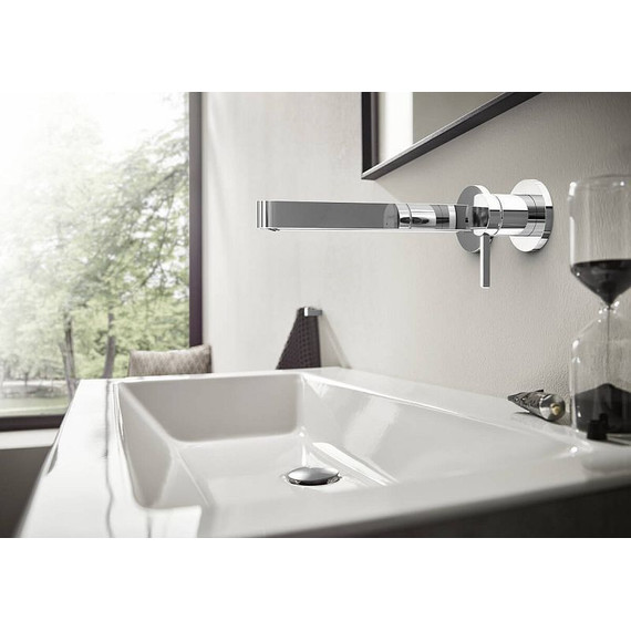 Смеситель для раковины настенный Hansgrohe Finoris 76050000 - фото 2