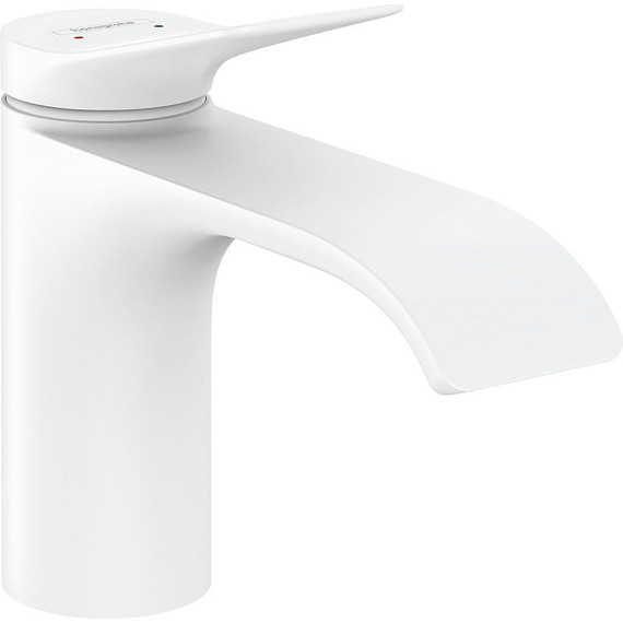 Смеситель для раковины Hansgrohe Vivenis 75012700, белый матовый - фото 