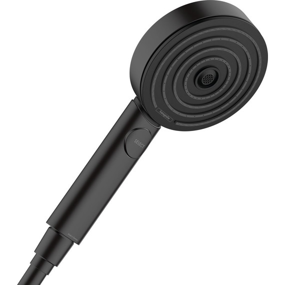 Ручной душ Hansgrohe Pulsify Select 105 3jet Activation 24100670, черный матовый - фото 