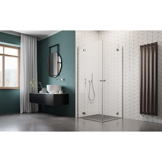 Душевое ограждение Radaway Torrenta KDD 90x100 см 132275-01-01R, хром/прозрачное - фото 2