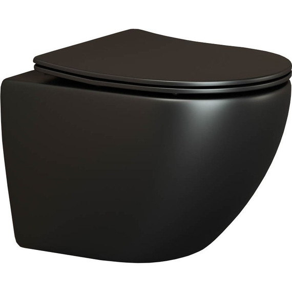 Инсталляция с подвесным унитазом комплект: Grohe Rapid SL 38772001 с подвесным унитазом Ceramica Nova Metropol Rimless CN4002MB сиденье микролифт, крепление, кнопка смыва хром - фото 6