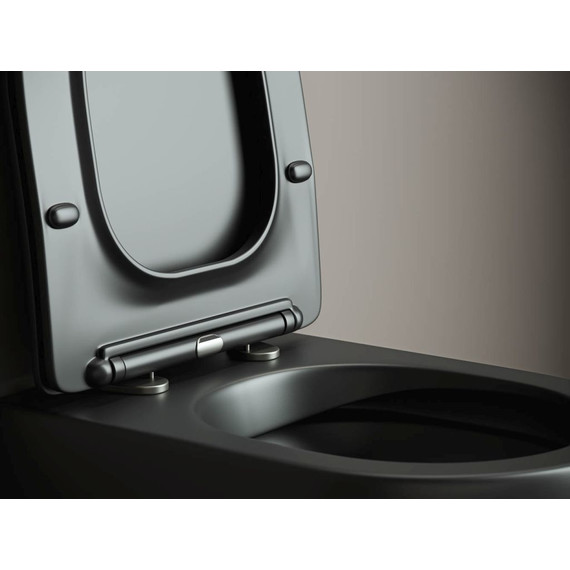 Инсталляция с подвесным унитазом комплект: Grohe Rapid SL 38772001 с подвесным унитазом Ceramica Nova Metropol Rimless CN4002MB сиденье микролифт, крепление, кнопка смыва хром - фото 10