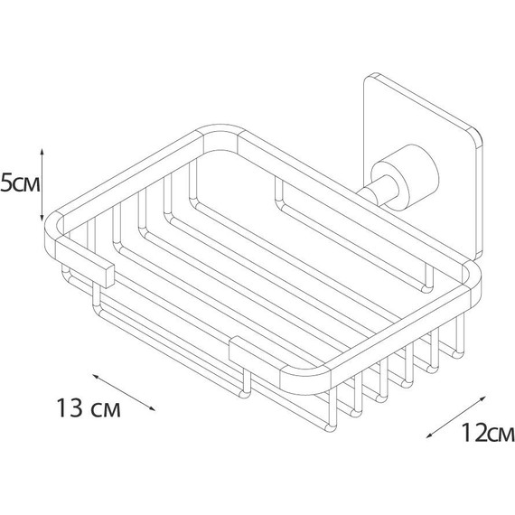 Мыльница Fixsen Round FX-92109 - фото 4