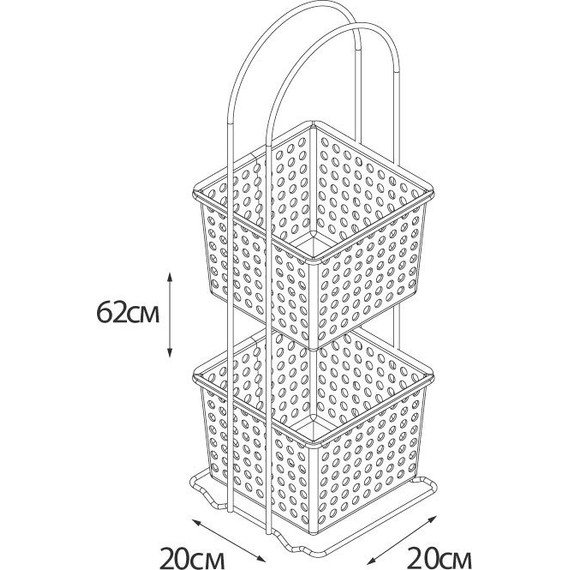 Полка Fixsen Grampus GR-810-2, цвет белый - фото 3