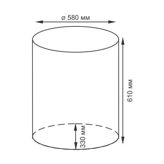 Корзина для белья WasserKraft Dill WB-610-L, цвет светло-коричневый - фото 7