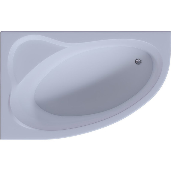 Ванна акриловая Aquatek Фиджи 170х110 см L FID170-0000001  - фото 