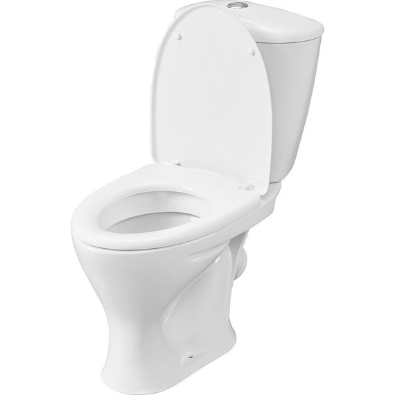 Унитаз-компакт Santeri Версия Комфорт 1.P403.3.S00.00B.F с крышкой полипропилен - фото 3