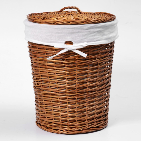 Корзина для белья WasserKraft Leine 46 см WB-350-L, цвет светло-коричневый - фото 2