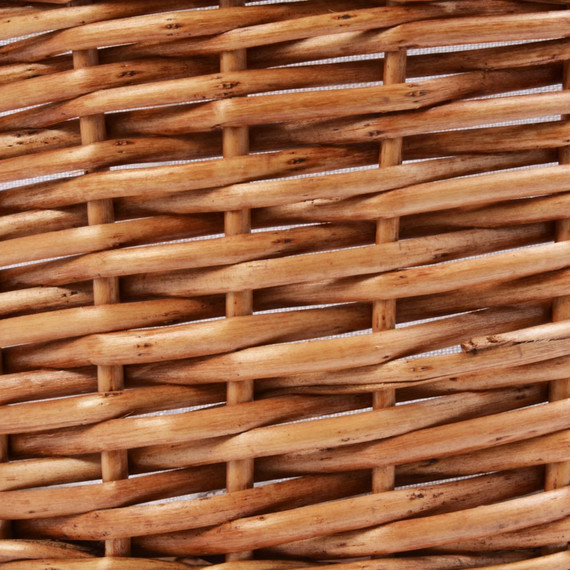 Корзина для белья WasserKraft Leine 41 см WB-350-M, цвет светло-коричневый - фото, картинка 4 Корзина для белья WasserKraft Leine 41 см WB-350-M, цвет светло-коричневый - фото 4