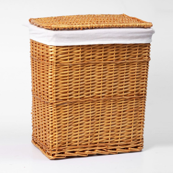 Корзина для белья WasserKraft Ammer 39 см WB-370-M, цвет светло-коричневый - фото 2