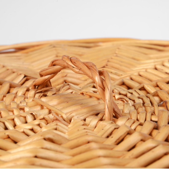 Корзина для белья WasserKraft Main 43 см WB-410-L, цвет светло-коричневый - фото 6