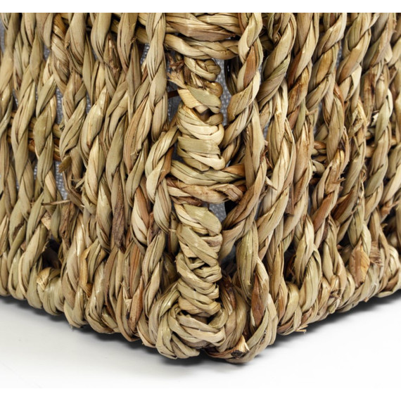 Набор корзин для белья WasserKraft Rhin WB-440 Set, цвет светло-коричневый - фото 5