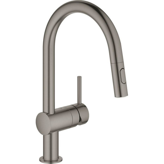 Смеситель для кухни Grohe Minta 32321AL2, темный графит матовый - фото 