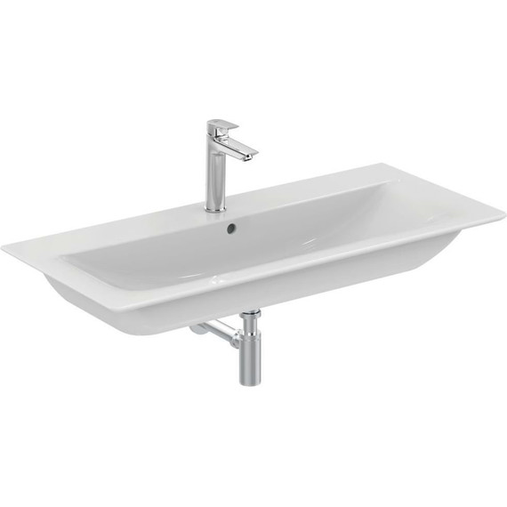 Раковина подвесная Ideal Standard Connect Air 104 см E027401 - фото 